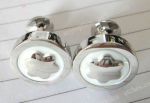 Replica Montblanc Classic Collection Silver Cuff Links